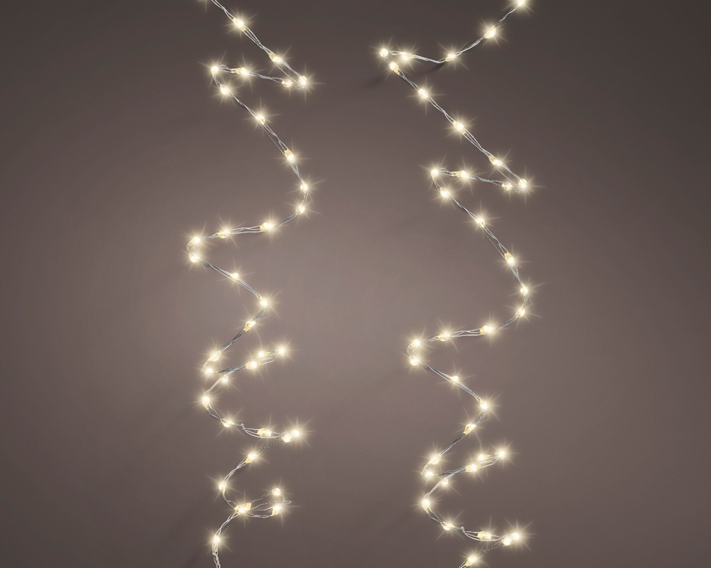 Luci extra dense effetto sfavillante a 8 funzioni per esterni L 1200 cm