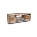 Mobile Basso 2 Ante 1 Cassetto Tudor cm 130x40x50h