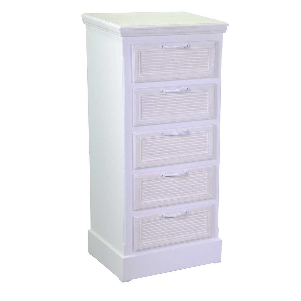 Mobiletto liverpool 5 cassetti grande cm 41x33