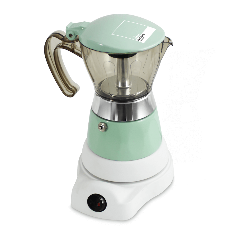 Moka elettrica cordless 4 tazze Pantone