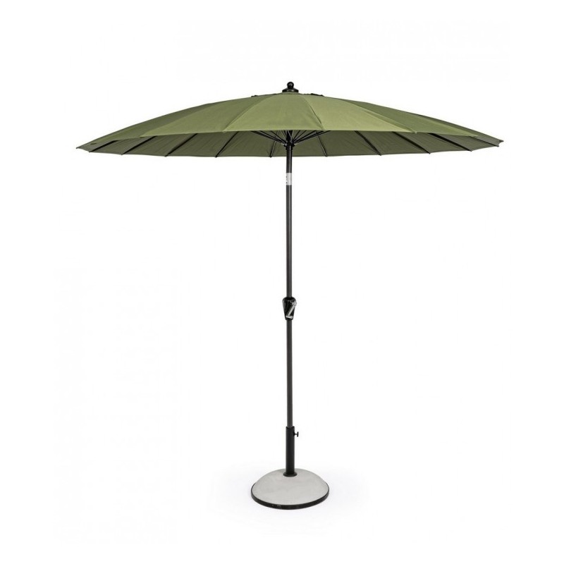 Ombrellone da giardino Atlanta cm 270x h240 con snodo Antracite-Olive