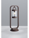 Paletto Da Esterno Sambesi Ruggine H60 cm IP44 Sensore Crepuscolare Trio Lighting