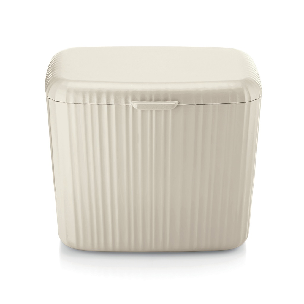 Pattumiera organico Guzzini Bio Wasty bianco latte