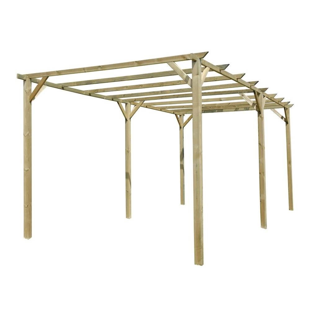 Pergolato in legno 3 x 6 metri Verdelook (2015190)