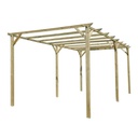 Pergolato in legno 3 x 6 metri Verdelook (2015190)