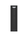 Piantana Dezwo 1xE27 Titanio Diffusore Bianco Ø28 cm Trio Lighting