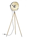 Piantana Treppiede Industrial Delhi Cupola Orientabile Trio Lighting
