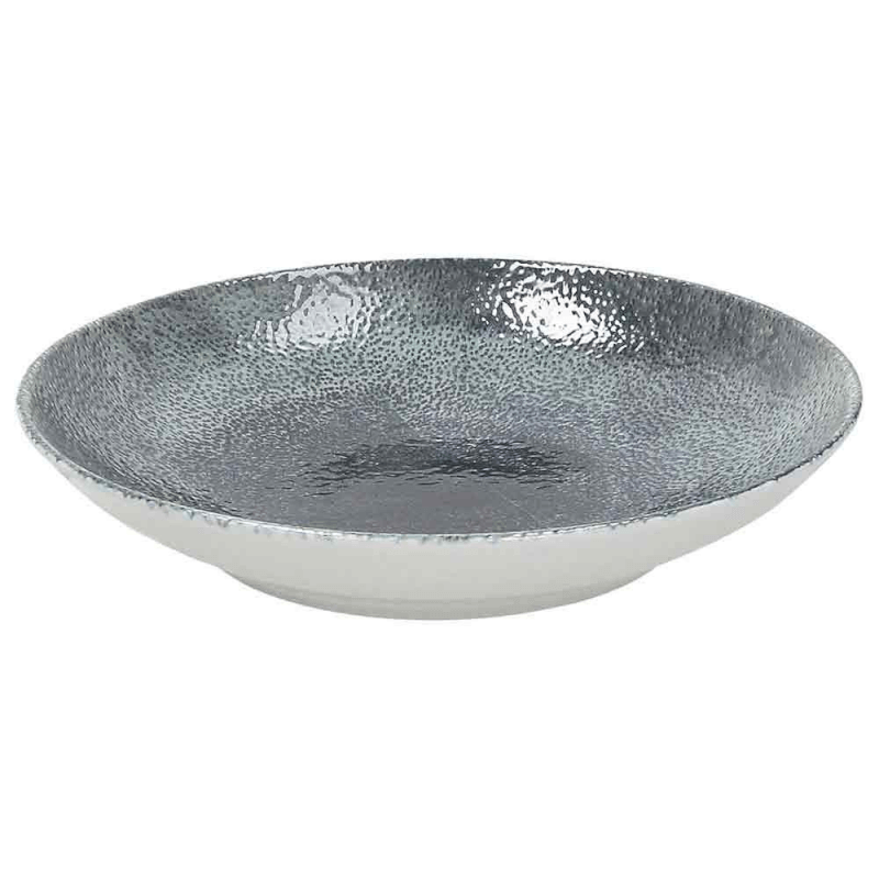 Piatto Cous Cous 26 cm Iride porcellana blu radical chic