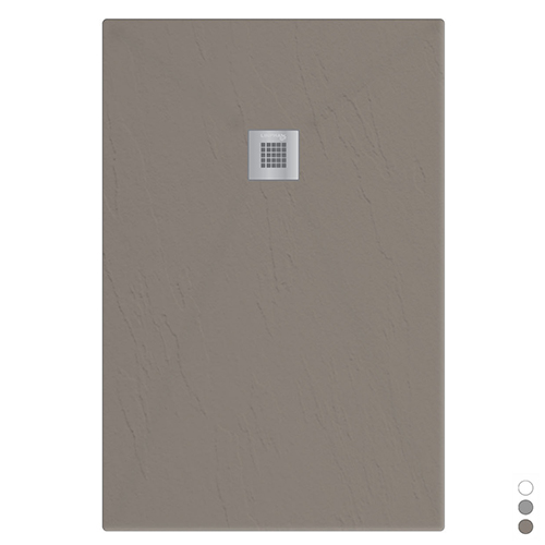 Piatto doccia Estasi rettangolare - Tortora 70x90 cm