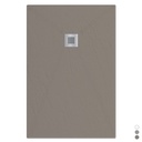 Piatto doccia Estasi rettangolare - Tortora 80x100 cm