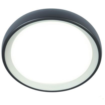 Plafoniera Tonda 18W Led 4000K  linea loft  grafite
