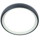 Plafoniera Tonda 18W Led 4000K  linea loft  grafite