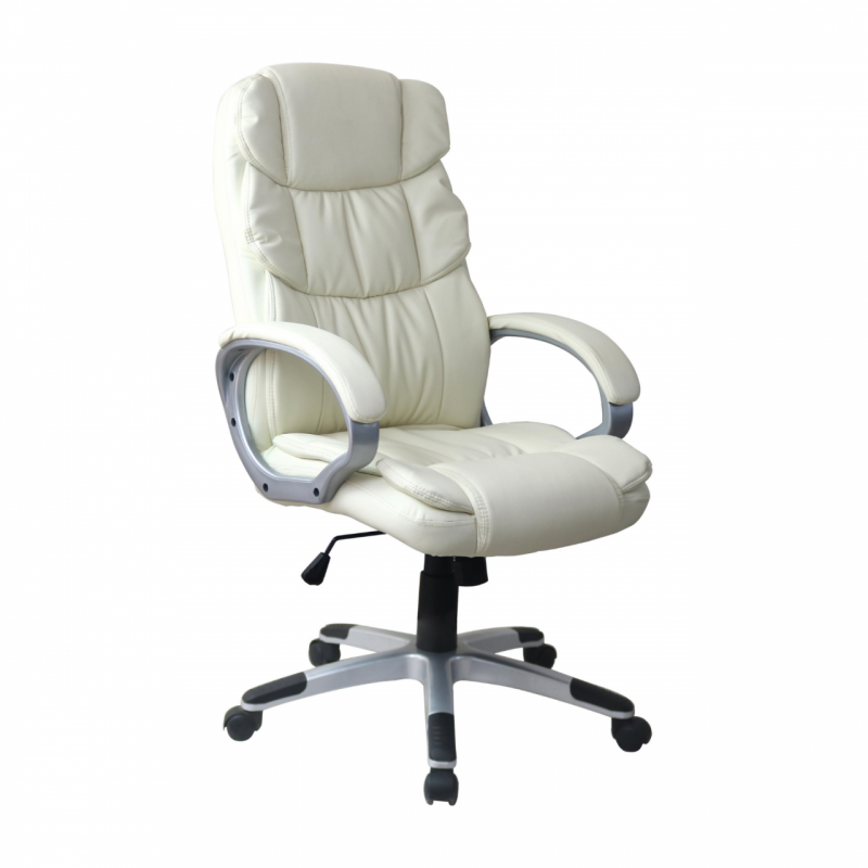 Poltrona Direzionale Mod.HW58635 Colore Beige
