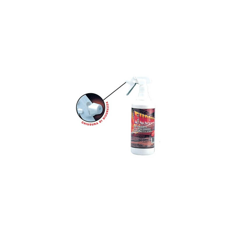 Pulivetro Per Stufe E Camini &quot;Fuocobello&quot; 750Ml Accessori Riscaldamento