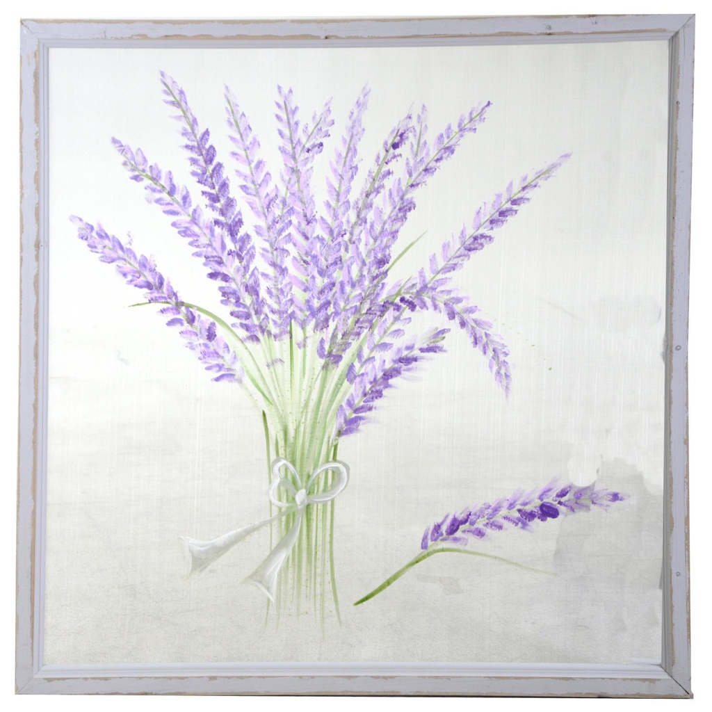 Quadro lavanda su rete yc-2219a cm80x80
