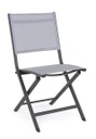 SEDIA PIEGHEVOLE ELIN ANTRACITE-GRIGIO