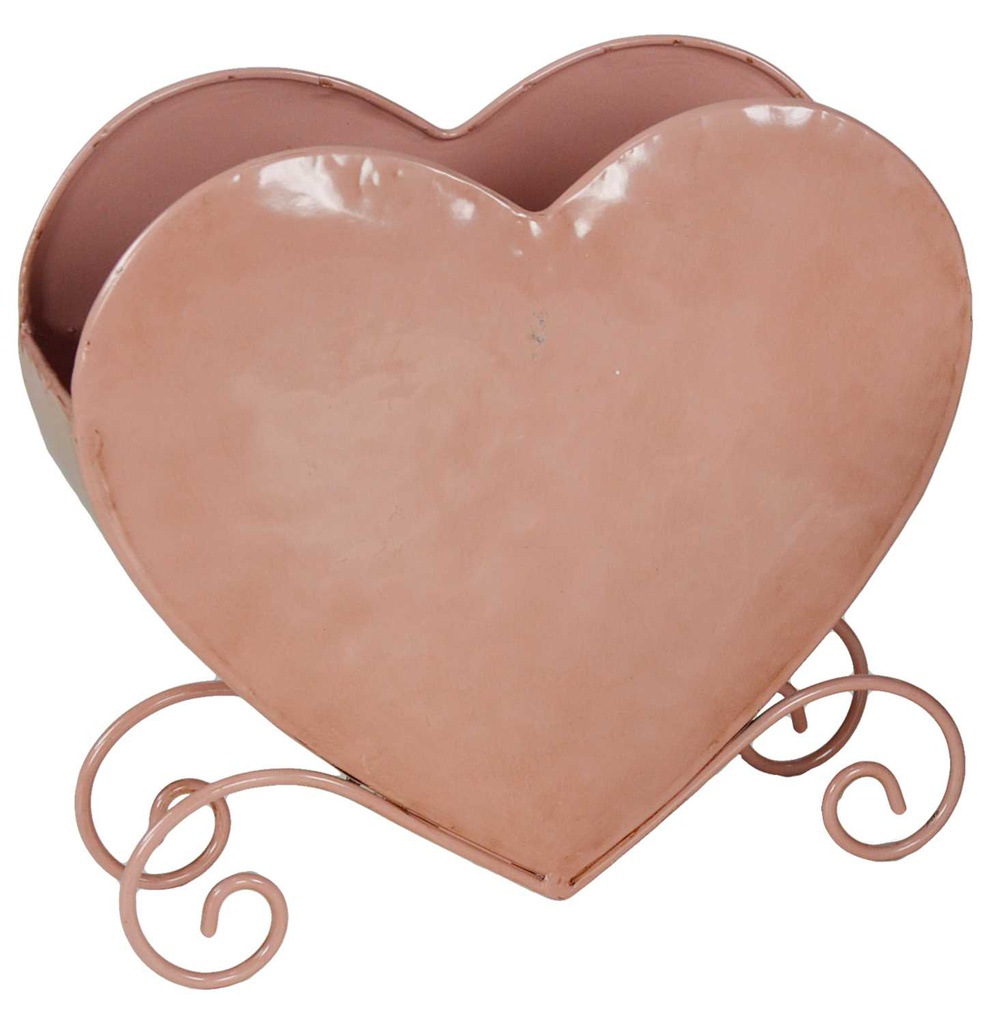 Scatola latta cuore hope ow-0637 cm. 35x 10,5 h 24
