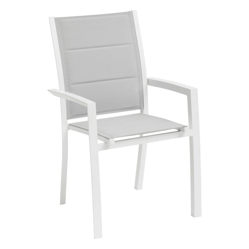 Sedia Allure grigio ghiaccio/bianco