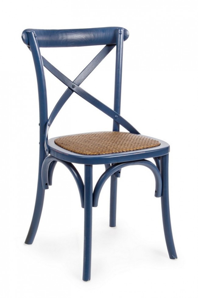 Sedia Cross Blu  