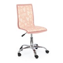 Sedia ufficio acciaio similpelle Young Hearts cm 42,5 x 40 x 87