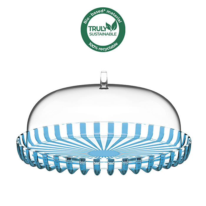 Set tortiera Guzzini Dolcevita turchese