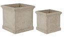 Set2 P.Vaso Cement Qu Sabbia