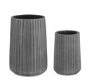 Set2 P.Vaso Halong Cil Grigio