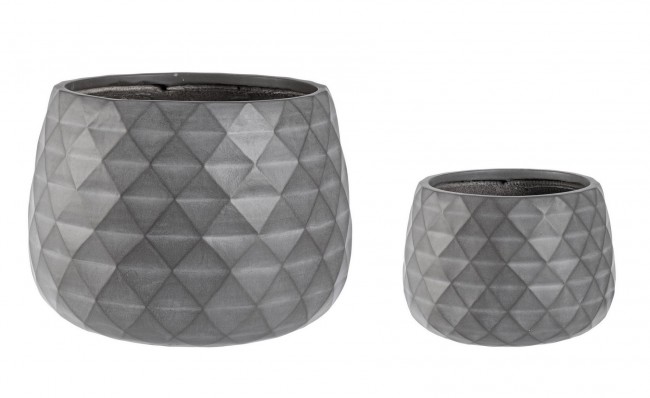 Set2 P.Vaso Pyramid Ciotola Antracite