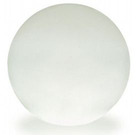Sfera da pavimento in resina ad alta resistenza, completa di picchetto, 200mm di altezza, bianca bianco
