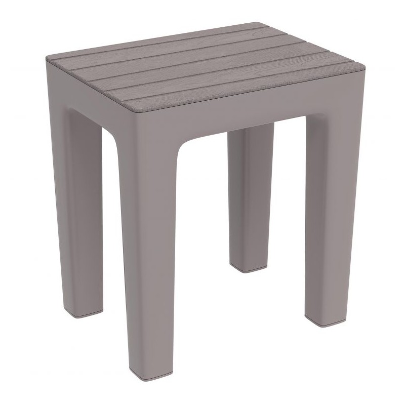Sgabello Bagno Tortora Linea Woody