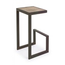 Sgabello industrial bar Blocks 70h cm
