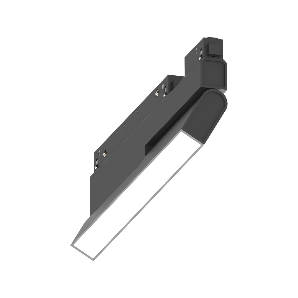 Sistema Lineare nero L 283 x H 90 x P 22 mm