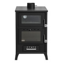 Stufa a Legna con Forno 22 Kw L50,5xp58,5xh91,5