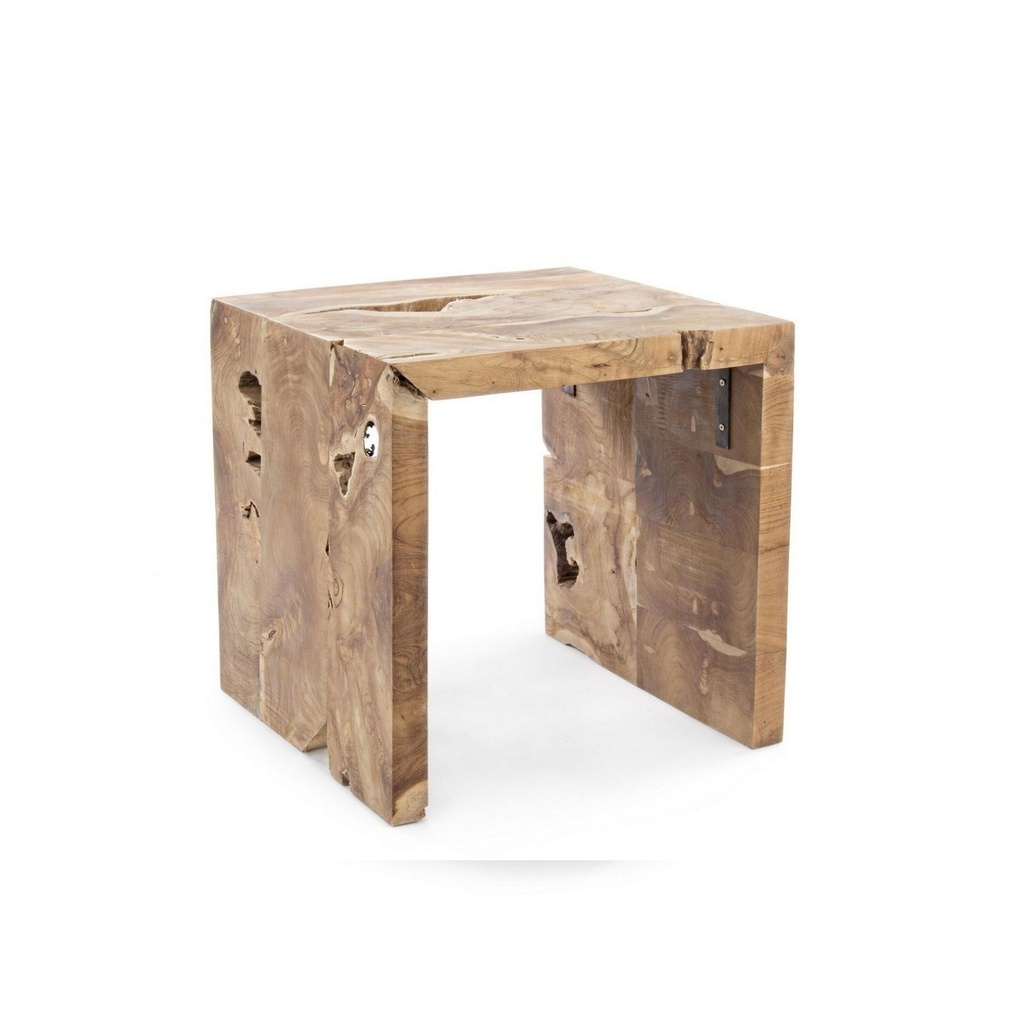 Tavolino Rocio in Legno Cm. 45 x 45h