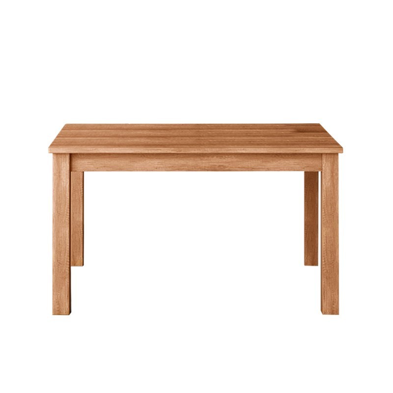Tavolo pranzo allungabile noce country in legno nobilitato cm 80x120-160
