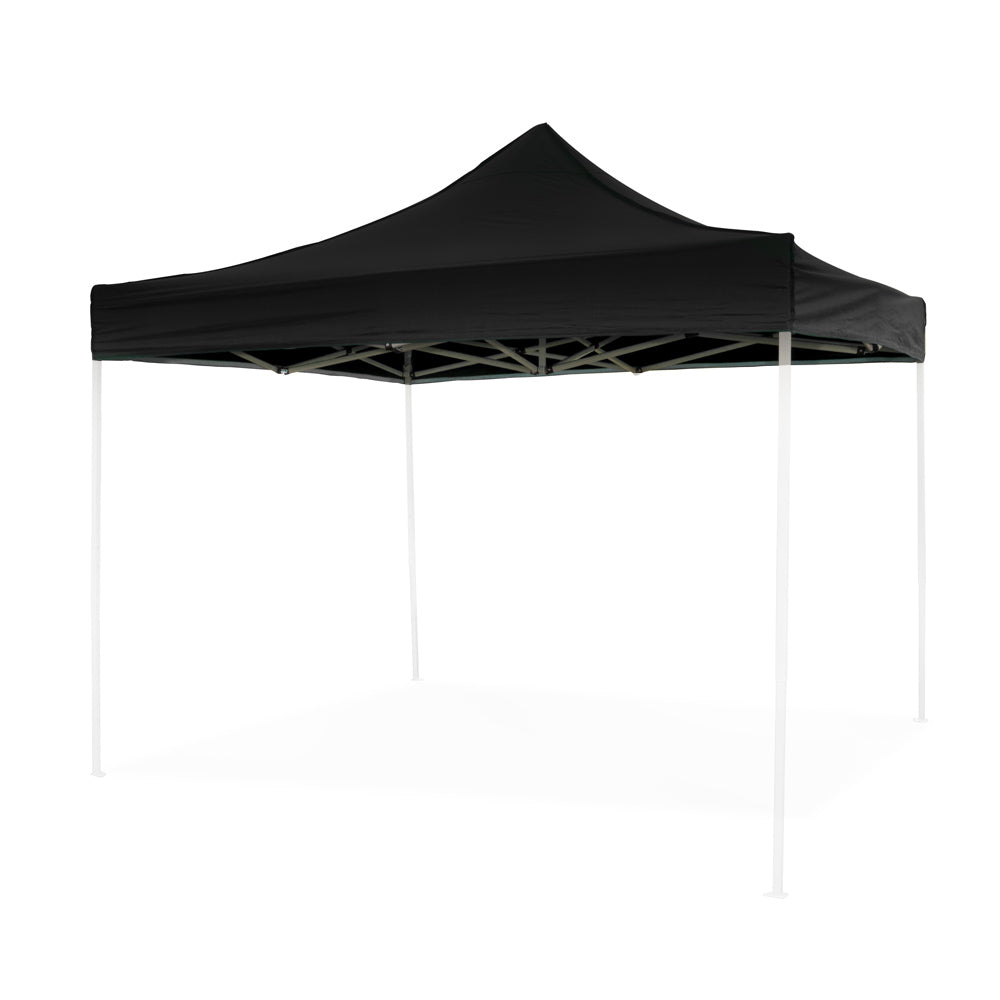 Telo tetto nero 3x3 impermeabile per ricambio gazebo richiudibile