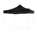 Telo tetto nero 3x3 impermeabile per ricambio gazebo richiudibile