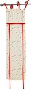 Tenda finestra cuoricini rossi ri-0555 cm. 45 x 160