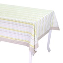 Tovaglia london verde bordo cm5 rettangolare cm140x240