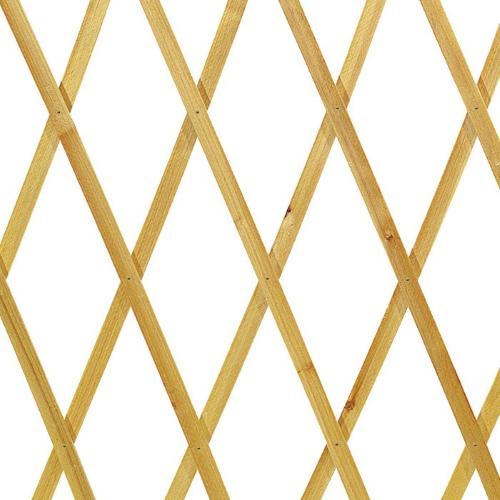 Traliccio estensibile in Legno per Piante Rampicanti da Balcone, Terrazza e Giardino 150x200