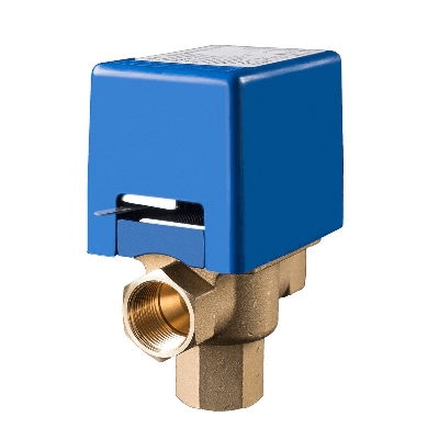 Valvola di zona a 3 vie con micro ausiliario 3/4 Gas F.