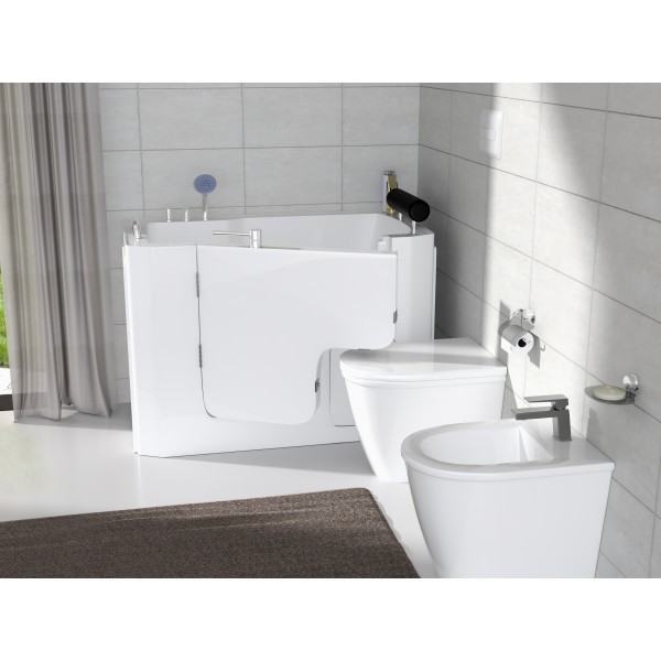 Vasca con sportello Linea Velar Apertura a Sinistra 133x69x h90 cm