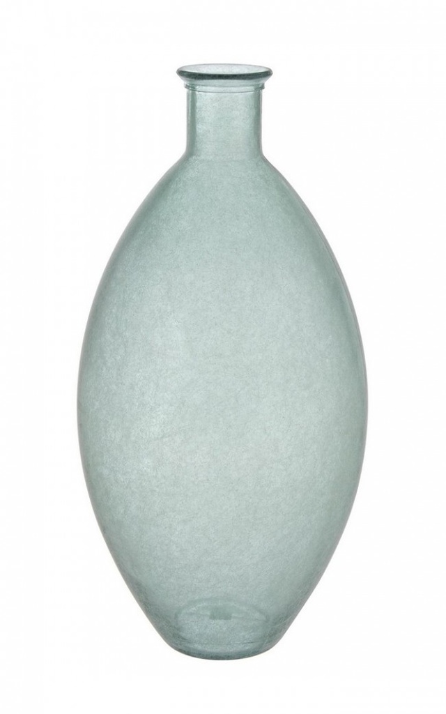 Vaso Seta Vetro Verde Mare h59  Cod.0202537