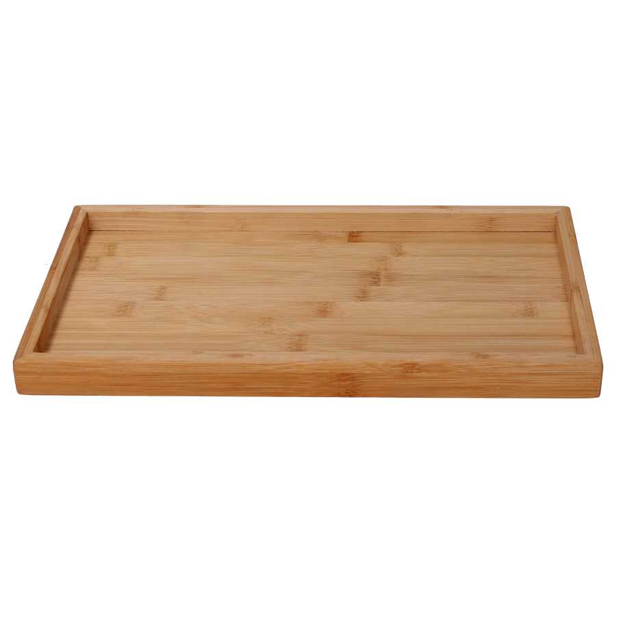 Vassoio bambù naturale rettangolare cm 35x20h2