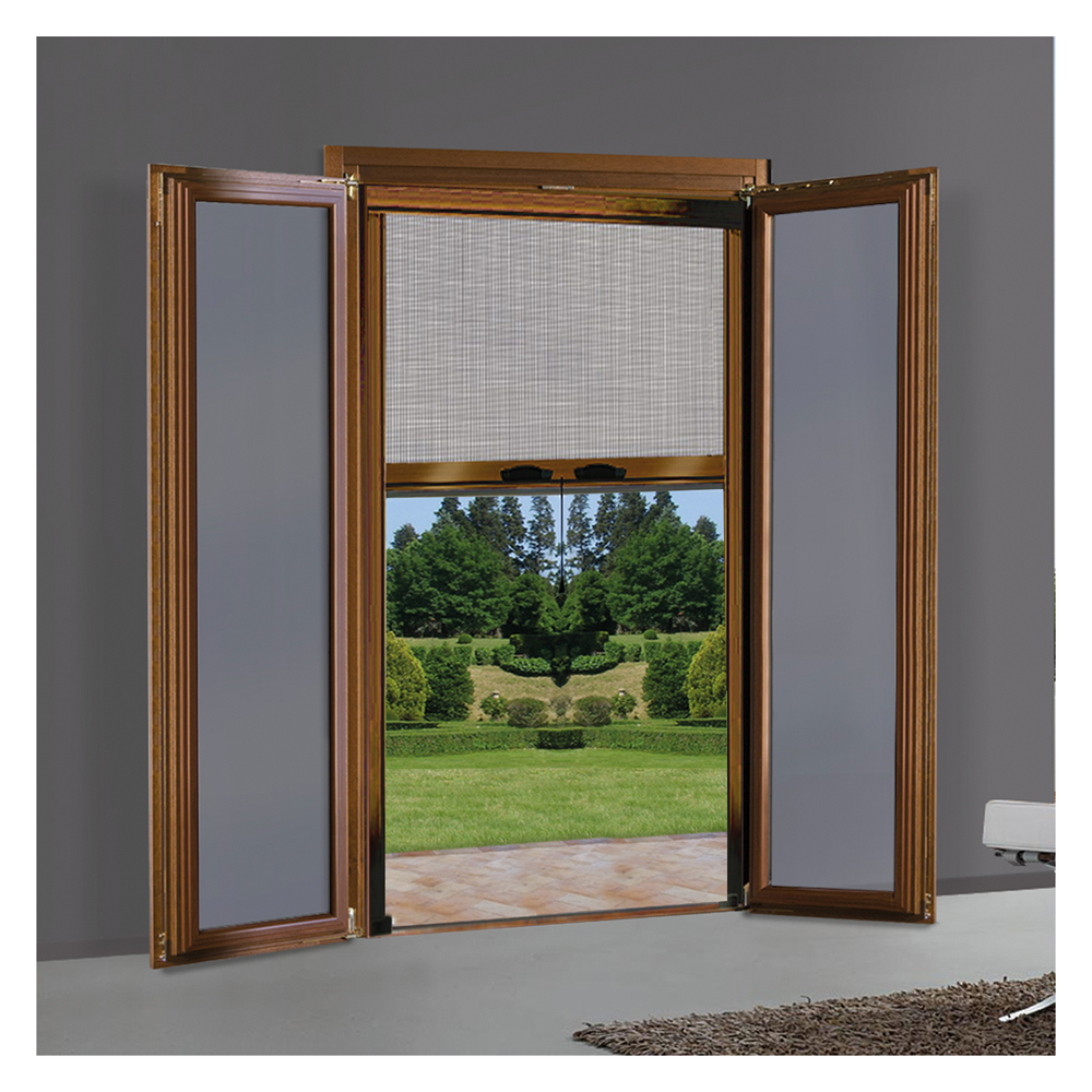 Zanzariera A Rullo Verticale Per Porta/Finestra Cm 120 X 250 - Bronzo