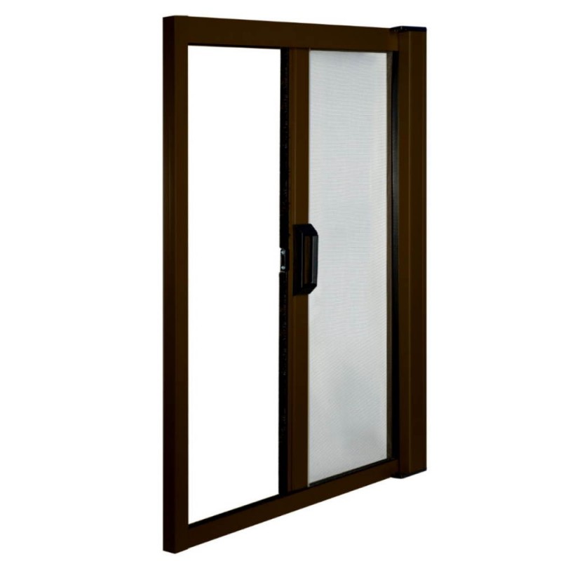 Zanzariera IRS-CE avvolgibile Orizzontale 60-160x250 cm Marrone