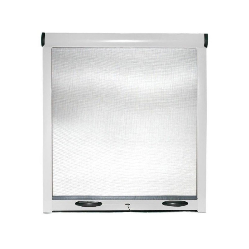 Zanzariera a rullo riducibile per finestra verticale EASY UP Bianca 100x170 cm