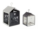 4x Set2 Lanterna Armonia Grigio-Grigio