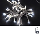6x Catena Bt 48 Led Bianco Filo Tr Int