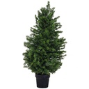 Albero bisalta verde cmø35h60 pvc con 99 rami